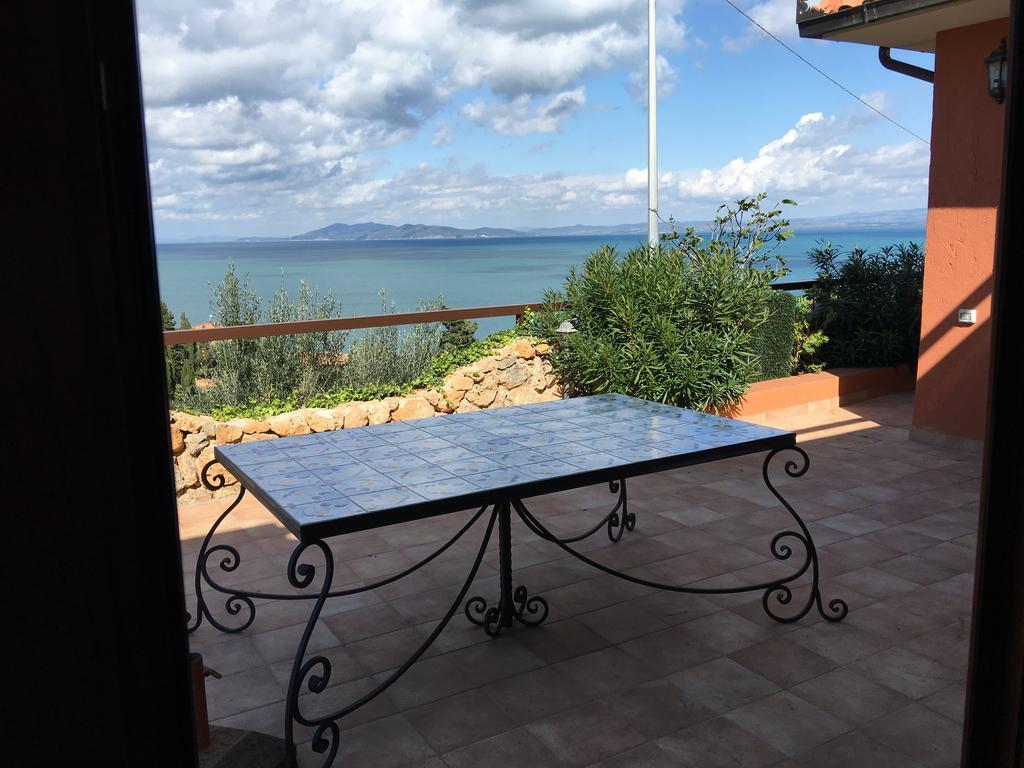 Casa Azzurra Apartment Порто Санто Стефано Екстериор снимка