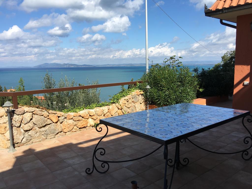 Casa Azzurra Apartment Порто Санто Стефано Екстериор снимка