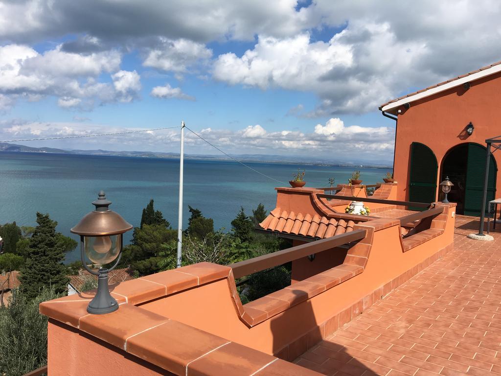 Casa Azzurra Apartment Порто Санто Стефано Екстериор снимка